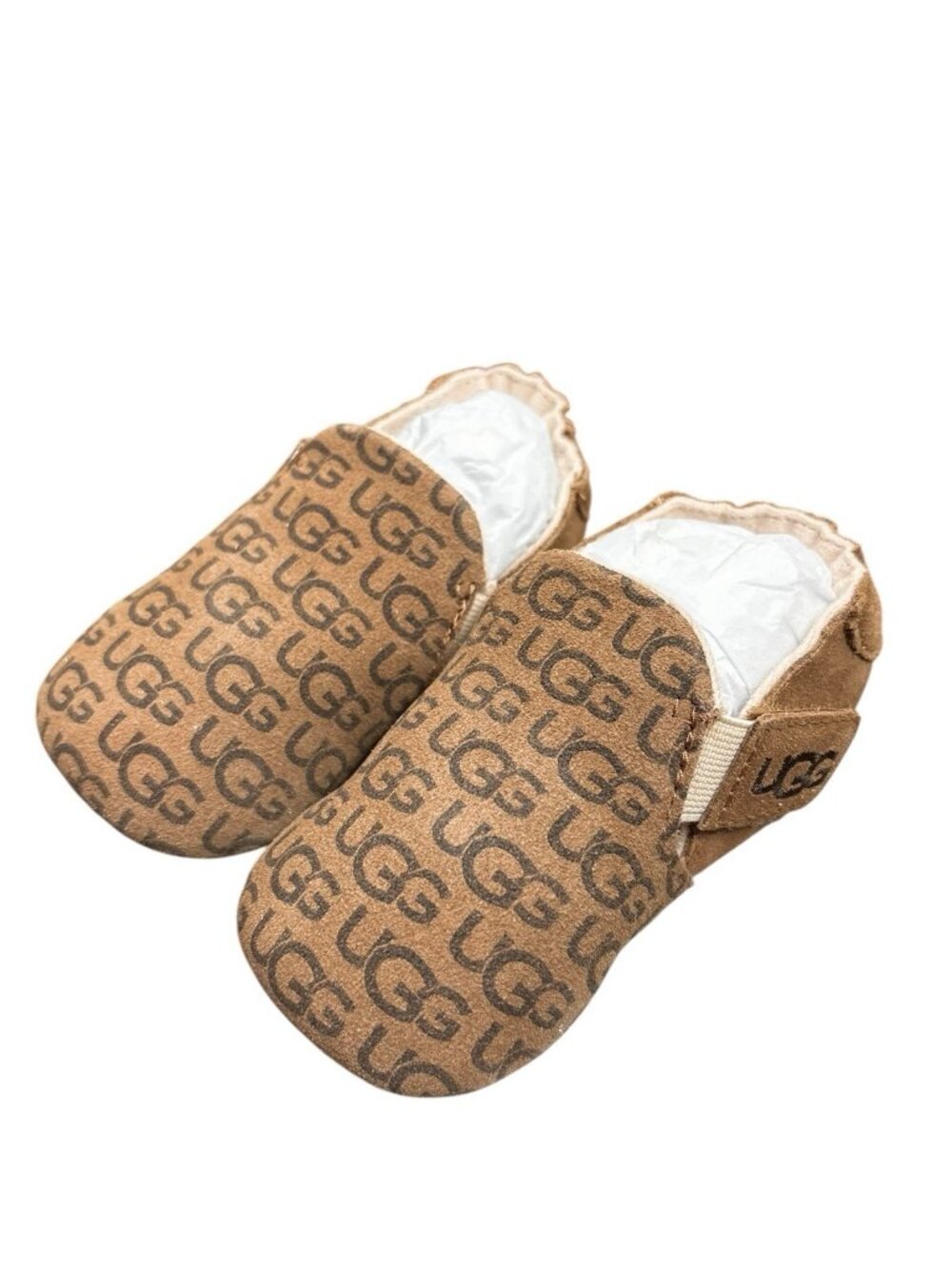 UGG Roos Baby Crib Shoe Slippers Moccasins Size 4/5 Medium 12-18 Months NEW